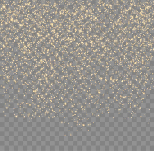 Glitter particles. Bokeh lights background