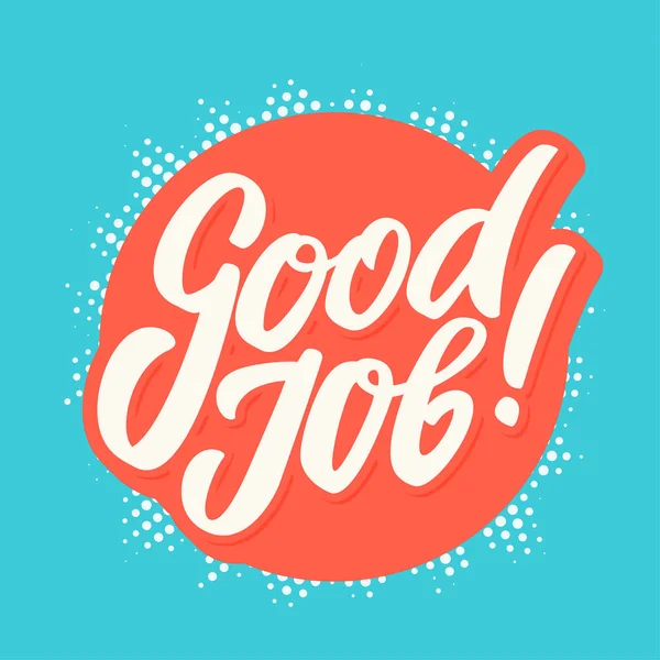 Good job banner. — Stock Vector