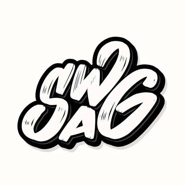 SWAG. Letras vectoriales. — Archivo Imágenes Vectoriales