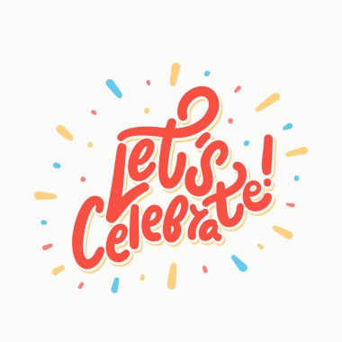 Hadi kutlayalım. Vektör harfleri.