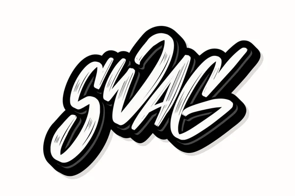 SWAG. Letras vectoriales. — Archivo Imágenes Vectoriales