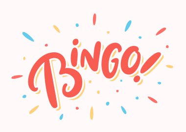 Bingo! Vektör kartı.