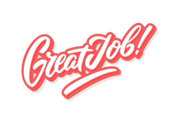 Great Job banner. — Stock Vector