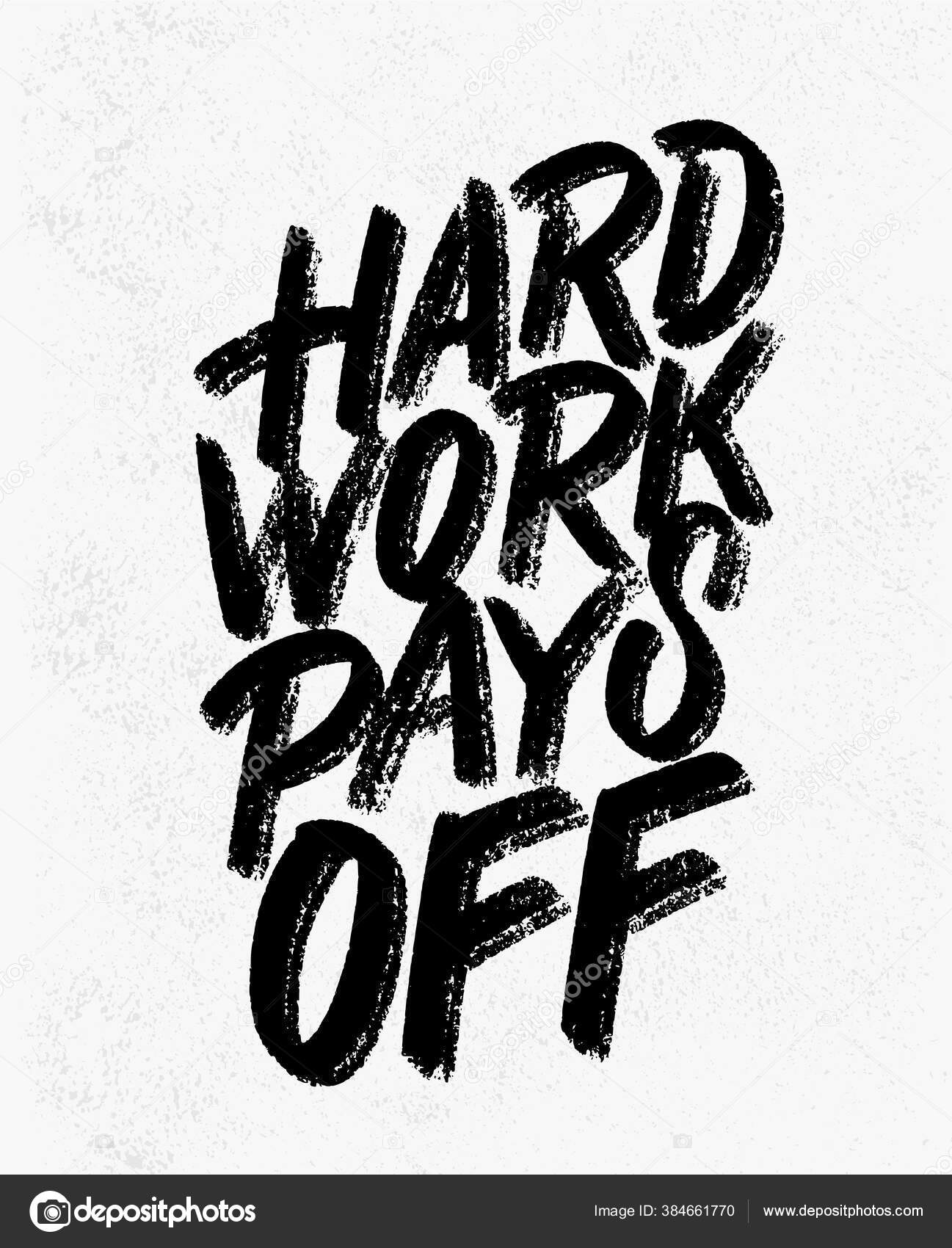 18 Hard Work Pays Off Vector Images Hard Work Pays Off Illustrations Depositphotos