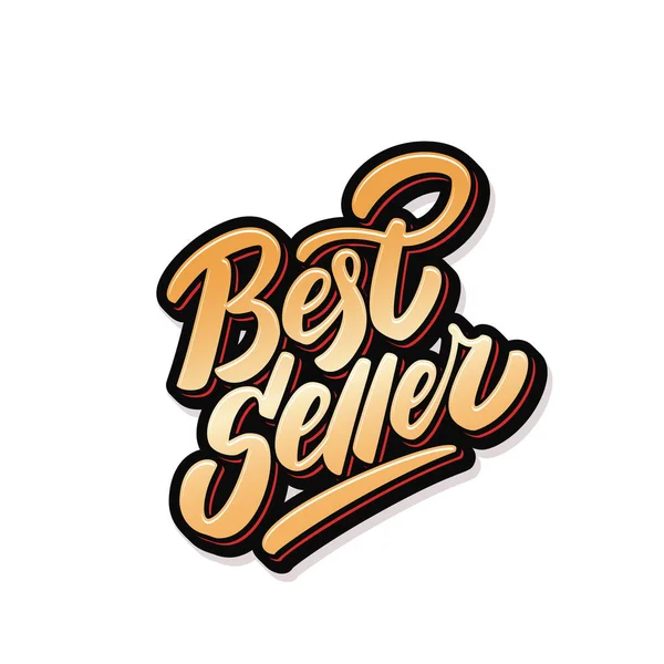 Best seller. Icono de escritura vectorial . — Vector de stock