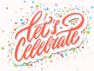 Hadi kutlayalım. Vektör harfleri.