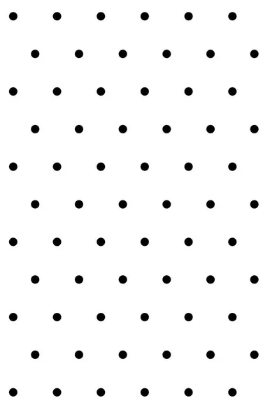 Απρόσκοπτη μονόχρωμη μοτίβο με πουά. Μαύρο και λευκό διακοσμητικό στοιχείο. — Φωτογραφία Αρχείου