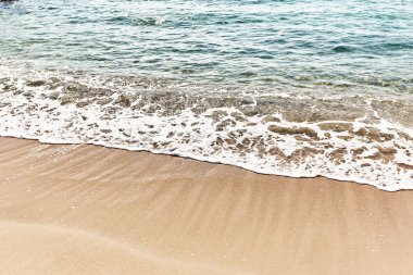 Nefes kesen doğal manzaralar ve Puglia, İtalya'nın deniz kenarı.