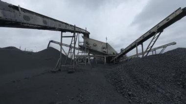 Kömür madeni, bir kömür üretim işlemine genel bakış