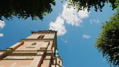 Düşük açılı geniş Almanca merkezi Stokholm içinde kilise vurdu. Onun ünlü Alman mimar Carl Julius Rushdorf projedir.