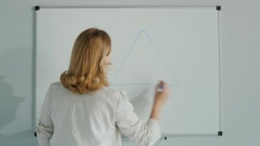 Öğretmen gemide geometri problemini çözüyor