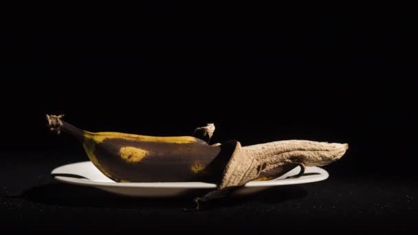 The old banana is gaining strength and recovering. Male power concept