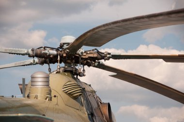 Vida Rus helikopter yakın çekim