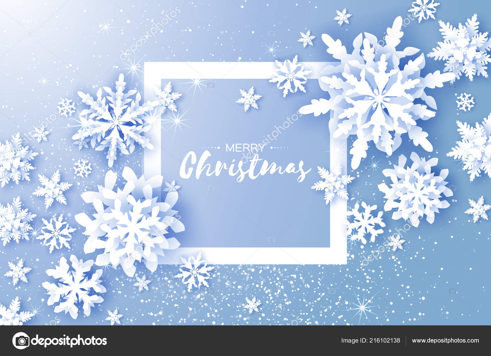 Carta Buon Natale Felice Anno Nuovo Auguri Libro Bianco