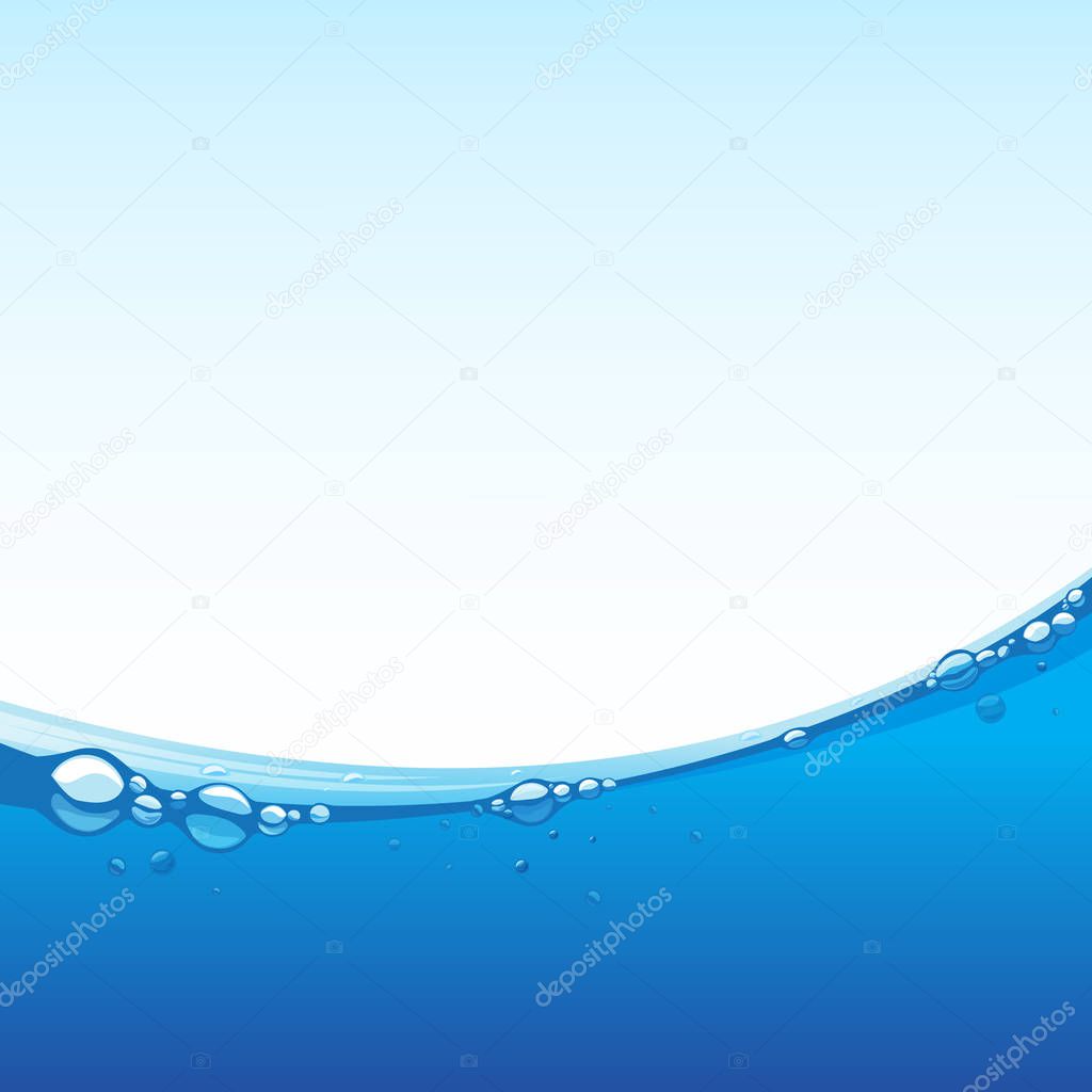 Fresh wave water banner