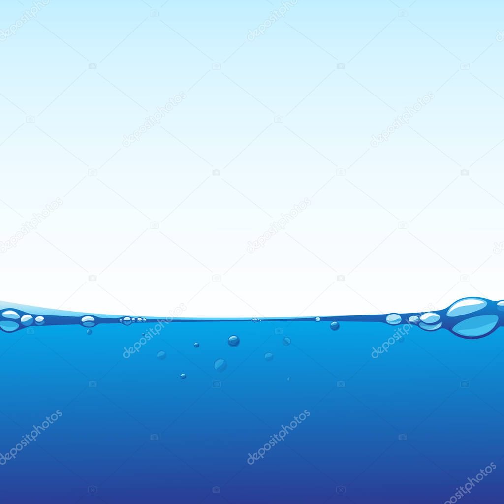 Fresh wave water banner