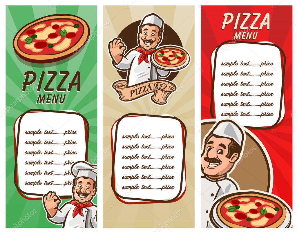 banner for pizza food