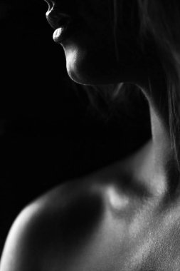 Giriş bir seksi kız portresi