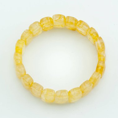 Beyaz adam taş kolye