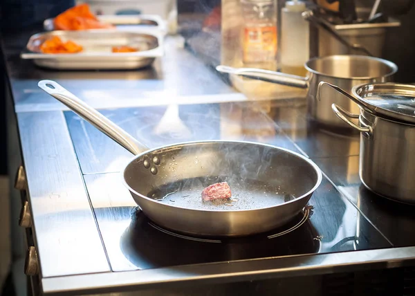 Fried Piece Meat — Stock Photo, Image