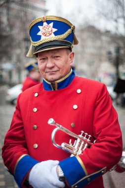 Nizhny Novgorod, Rusya-Mart 9, 2019: Nizhny Novgorod celebr Içinde