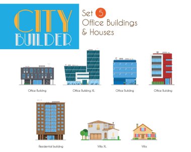 Şehir Builder 5 ayarlayın: Yönetimsel binalar ve evler