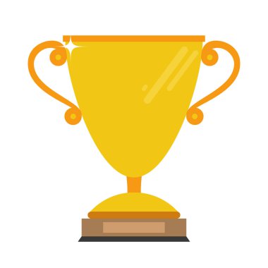 Altın kupa şampiyonu vektör çizim için