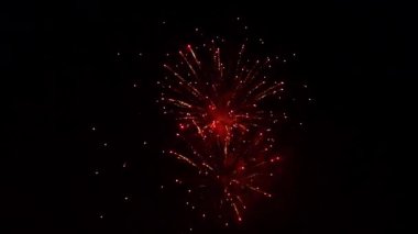 Havai fişek gece Noel