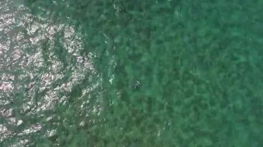 Okyanus Ripples yukarıdan.