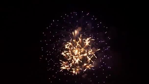 Belle nuit de feu d'artifice — Video