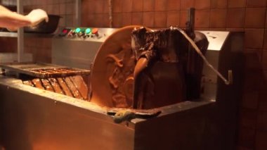 Manuel A üretim siyah çikolata, çikolata makinesi