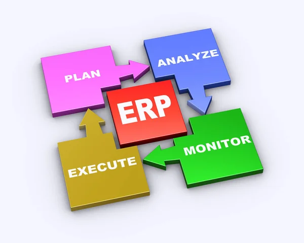 erp, 3D akış şeması