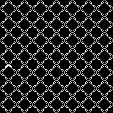 Dantel siyah beyaz desen