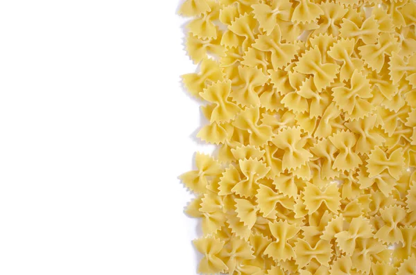Italienische Rohe Pasta Rohe Farfalle Gesunde Ernährung Italienische Gerichte — Stockfoto