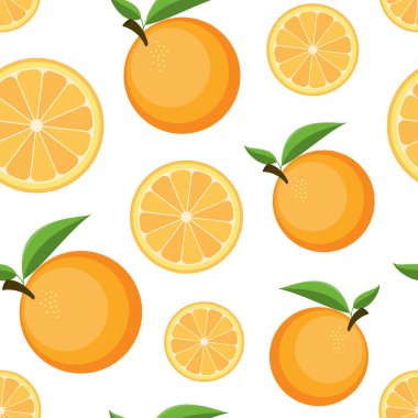 Kusursuz turuncu desen. Parlak turuncu meyve arkaplanı