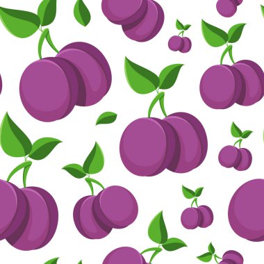 Kusursuz Victoria eriği deseni. Parlak erik arkaplanı