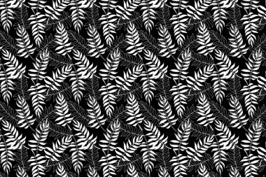 Beyaz çiçek şeklinde. Siyah arkaplanda beyaz çiçek desenleri.