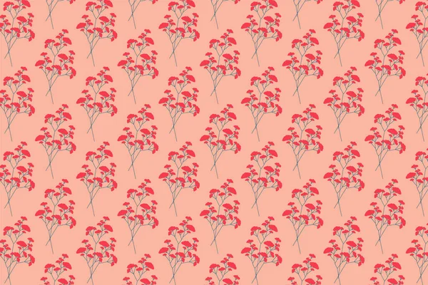 Σχέδιο Λουλουδιού Ροζ Καλοκαιρινό Φόντο — Φωτογραφία Αρχείου