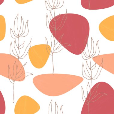 Kusursuz soyut desen. Sonbahar doğal arka planı.