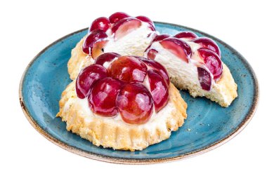 Lor kek ricotta ve üzüm ile