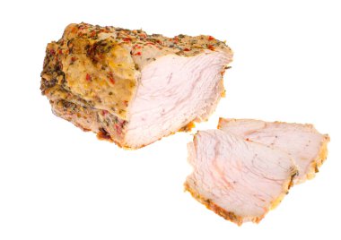 Hindi göğsü, tavuk, beyaz arka plan üzerinde izole