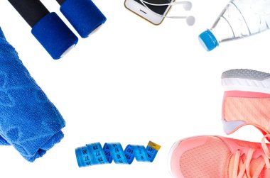 Sağlıklı beslenme egzersiz ve fitness diyet, kilo kaybı kavramı ile