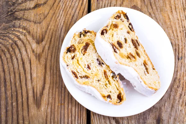 Noel shtollen şeker sır üzümlü