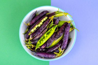 Mor Sebze bezelye