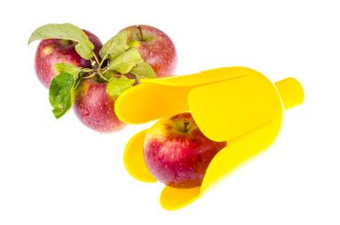 Meyve ağaçları hasat için plastik cihaz