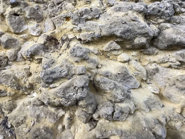 Piedra natural, formación de rocas, costa marina — Foto de Stock