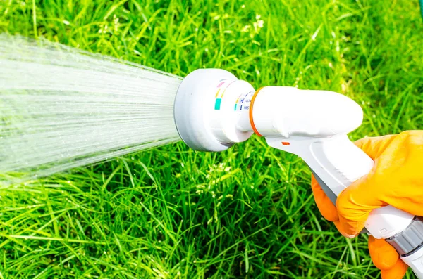 El su hortumu üzerine sulama olabilir. Studio fotoğraf