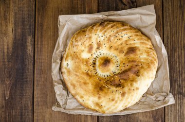 Tandır kek, pide. Studio fotoğraf