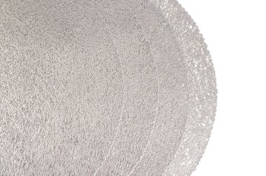 Yuvarlak peçete halkası bardak plakaları için. Studio fotoğraf