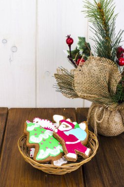 Yeni yıl ve Noel süsleri, kompozisyonu tablo, mevcut. Studio fotoğraf